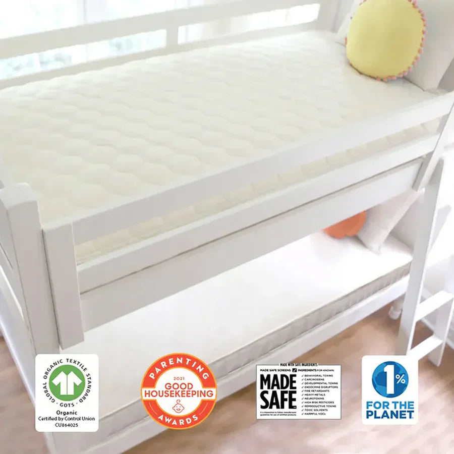Naturepedic Twin 2 in 1 ULTRA/QUILTED Trundle Short - Quilt/Nat